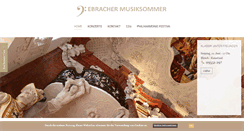 Desktop Screenshot of ebracher-musiksommer.de