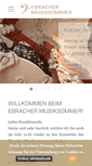 Mobile Screenshot of ebracher-musiksommer.de