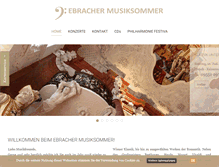 Tablet Screenshot of ebracher-musiksommer.de